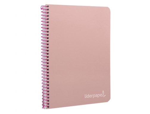 Cuaderno espiral Liderpapel cuarto witty tapa dura 80h 75gr cuadro 4mm con 09786, imagen 5 mini