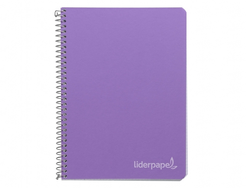 Cuaderno espiral Liderpapel cuarto witty tapa dura 80h 75gr cuadro 4mm con 09790, imagen 3 mini