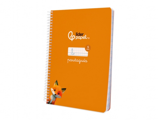 Cuaderno espiral Liderpapel Din A5 pautaguia tapa blanda 40 h 75 gr 171737, imagen 5 mini