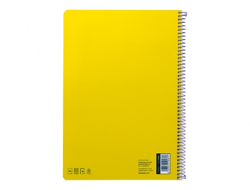 Cuaderno espiral Liderpapel Din A4 smart tapa blanda 80h 75gr cuadro 4mm 171895, imagen 4 mini