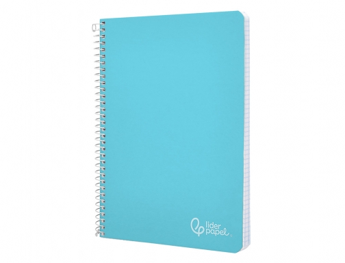 Cuaderno espiral Liderpapel Din A5 witty tapa dura 80h 90gr cuadro 4mm 172254, imagen 3 mini