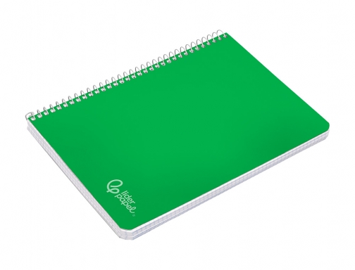 Cuaderno espiral Liderpapel Din A5 witty tapa dura 80h 90gr cuadro 4mm 172259, imagen 5 mini