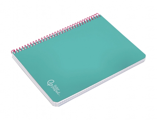 Cuaderno espiral Liderpapel Din A5 witty tapa dura 80h 90gr cuadro 4mm 172260, imagen 5 mini