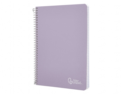 Cuaderno espiral Liderpapel Din A5 witty tapa dura 80h 90gr cuadro 4mm 172261, imagen 3 mini