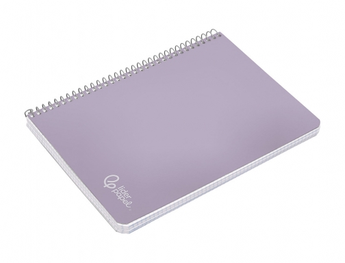 Cuaderno espiral Liderpapel Din A5 witty tapa dura 80h 90gr cuadro 4mm 172261, imagen 5 mini