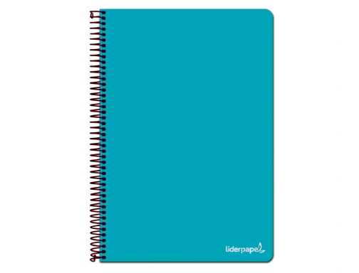 Cuaderno espiral Liderpapel folio write tapa blanda 80h 60gr horizontal con margen 06133, imagen 2 mini