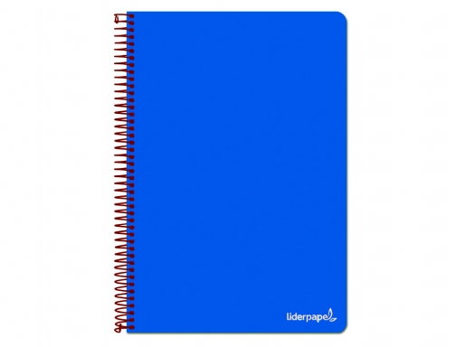 Cuaderno espiral Liderpapel folio write tapa blanda 80h 60gr pauta 2,5 mm 06140, imagen 2 mini