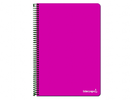 Cuaderno espiral Liderpapel folio write tapa blanda 80h 60gr pauta 2,5 mm 06143, imagen 2 mini