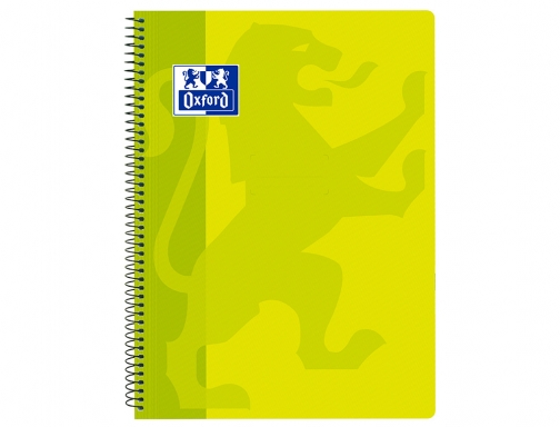 Cuaderno espiral Oxford school classic tapa polipropileno folio 80 hojas cuadro 4 400093619, imagen 2 mini