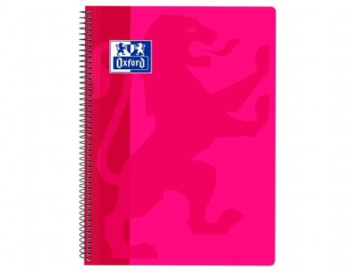 Cuaderno espiral Oxford school classic tapa polipropileno folio 80 h cuadro 4 400079664, imagen 2 mini