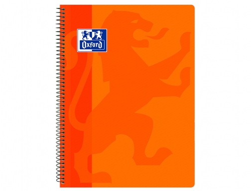 Cuaderno espiral Oxford school classic tapa polipropileno folio 80 hojas cuadro 4 400079665, imagen 2 mini