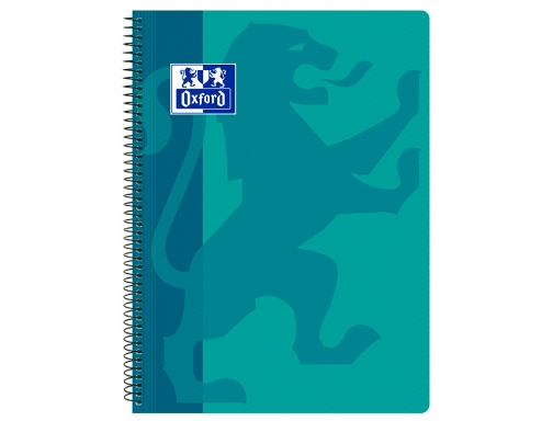 Cuaderno espiral Oxford school classic tapa polipropileno folio 80 hojas cuadro 4 400079662, imagen 2 mini