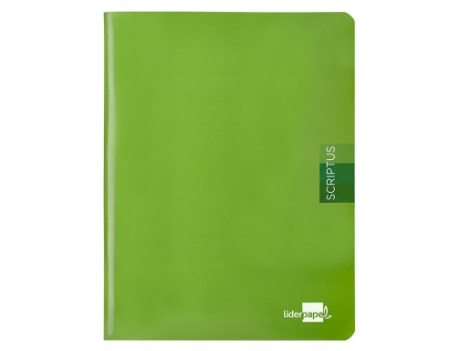 Libreta Liderpapel scriptus A5 48 hojas 90g m2 cuadro 4mm con margen 50372, imagen 3 mini