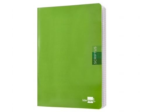 Libreta Liderpapel scriptus A5 48 hojas 90g m2 cuadro 4mm con margen 50372, imagen 4 mini