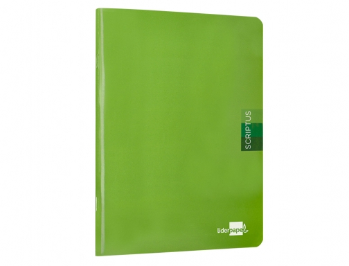 Libreta Liderpapel scriptus A5 48 hojas 90g m2 cuadro 4mm con margen 50372, imagen 5 mini