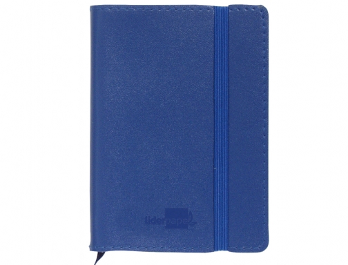 Libreta Liderpapel simil piel A5 120 hojas 70g m2 horizontal sin margen 36899, imagen 2 mini