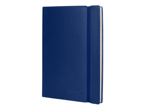 Libreta Liderpapel simil piel A5 120 hojas 70g m2 horizontal sin margen 36899, imagen 5 mini