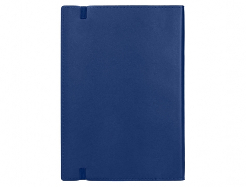 Libreta Liderpapel simil piel A6 120 hojas 70g m2 horizontal sin margen 36895, imagen 4 mini