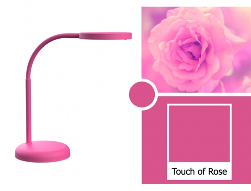 Lampara de escritorio Maul led joy color rosa 137x335x358 mm 8200623, imagen 3 mini