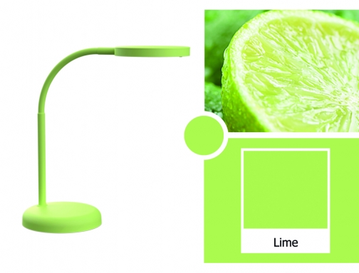 Lampara de escritorio Maul led joy color verde lima 137x335x358 mm 8200652, imagen 4 mini