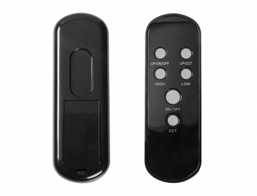 Lampara de suelo Qconnect 15w con control remoto altura 146 cm color KF16604 , negro, imagen 3 mini