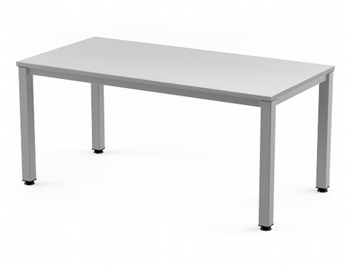 Mesa de oficina Rocada executive 2001AD02 aluminio gris 140x80cm, imagen 2 mini