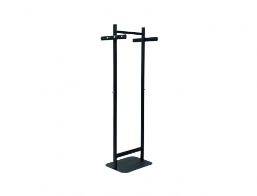 Perchero de metal Maul salsa 8 colgadores color negro 520x1730x400 mm 9407890, imagen 3 mini