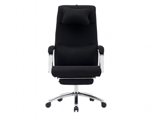 Silla Qconnect direccion ravenna malla base de metal alt max 1300 anc KF14201 , negro, imagen 2 mini