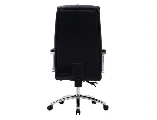 Silla Qconnect direccion ravenna simil piel base de metal alt max 1300 KF14200 , negro, imagen 5 mini