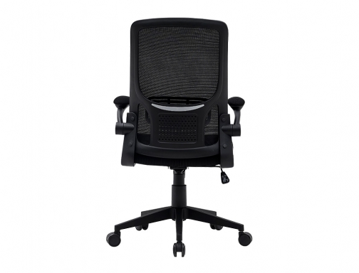 Silla Qconnect oficina alba malla base de metal alt max 1110 anc KF14192 , negro, imagen 5 mini