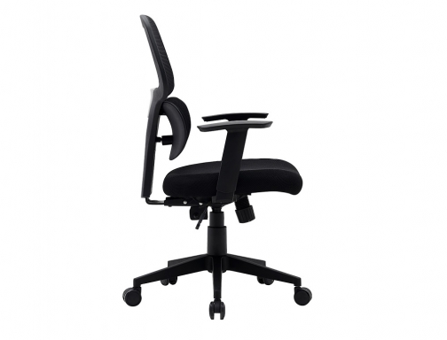 Silla Qconnect oficina ancona malla base de metal alt max 1110 anc KF14196 , negro, imagen 4 mini