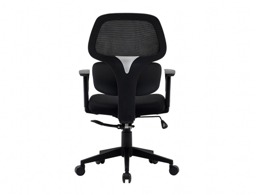 Silla Qconnect oficina ancona malla base de metal alt max 1110 anc KF14196 , negro, imagen 5 mini