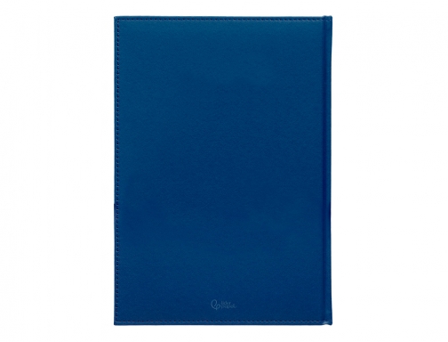 Agenda encuadernada Liderpapel creta 170x240 mm 2025 dia pagina color azul papel 170491, imagen 4 mini