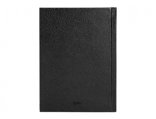 Agenda encuadernada Liderpapel corfu A4 2025 da pgina negro papel 60 gr 170478, imagen 4 mini