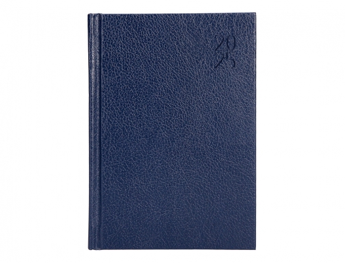 Agenda encuadernada Liderpapel corfu A4 2025 da pgina azul papel 60 gr 170479, imagen 3 mini