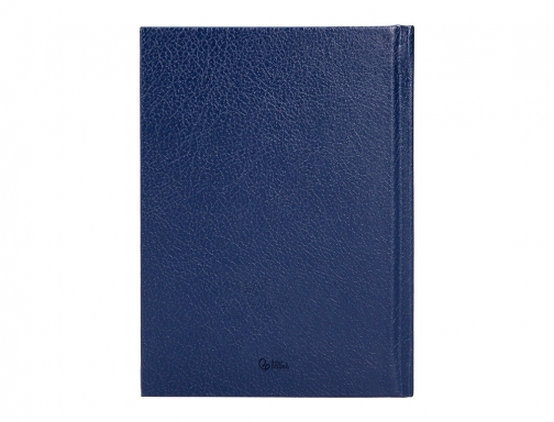 Agenda encuadernada Liderpapel corfu A4 2025 da pgina azul papel 60 gr 170479, imagen 4 mini