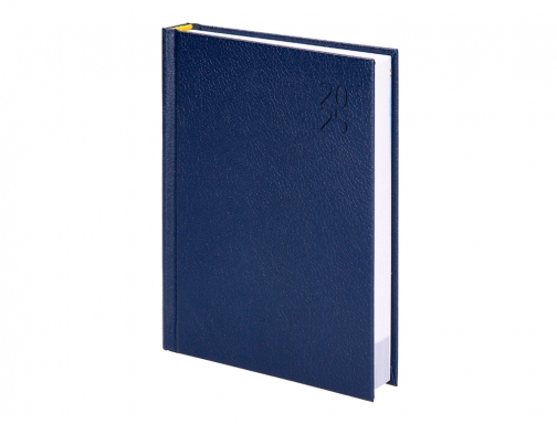 Agenda encuadernada Liderpapel corfu A4 2025 da pgina azul papel 60 gr 170479, imagen 5 mini