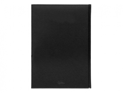 Agenda encuadernada Liderpapel creta 170x240 mm 2025 dia pagina color negro papel 170494, imagen 4 mini