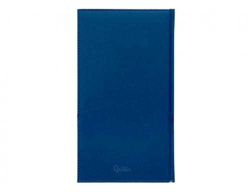 Agenda encuadernada Liderpapel creta 80x150 mm 2025 semana vista azul papel 70 170500, imagen 4 mini