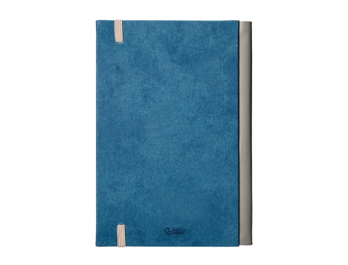 Agenda encuadernada Liderpapel paxos A5 2025 da pgina color azul papel 70 170503, imagen 4 mini