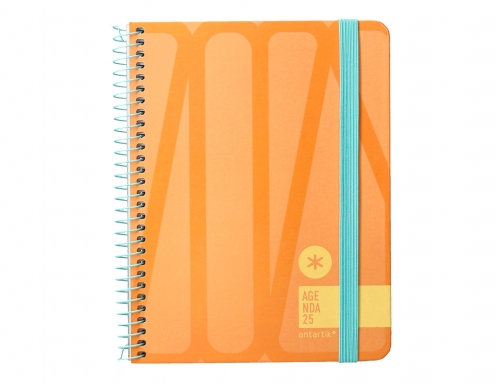 Agenda espiral Antartik bold A6 2025 semana vista 2 diseos papel 60 170546, imagen 3 mini