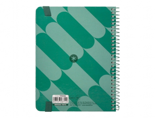 Agenda espiral Antartik patter n A6+ 2025 semana vista 80 g 170553, imagen 4 mini