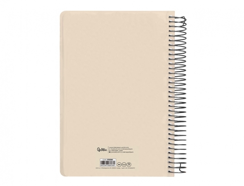 Agenda espiral Liderpapel classic A4 2025 semana vista blanco y negro 1 170383, imagen 4 mini