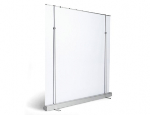 Display enrollable Yosan roll up aluminio 1 cara ancho 100 cm altura 844DROLL1C100, imagen 4 mini