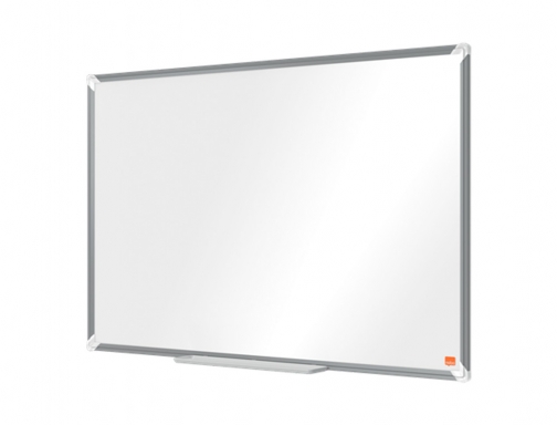 Pizarra blanca Nobo premium plus melamina 900x600 mm 1915167, imagen 2 mini