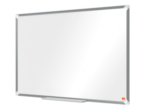 Pizarra blanca Nobo premium plus acero vitrificado magnetica 900x600 mm 1915144, imagen 2 mini