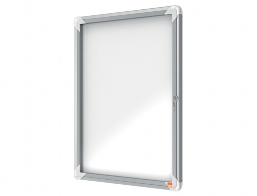 Vitrina de anuncios Nobo premium plus magnetica de exterior 4 x Din 1902577, imagen 2 mini