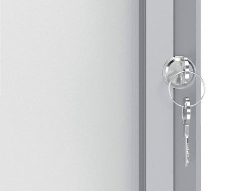 Vitrina de anuncios Nobo premium plus magnetica de exterior 9 x Din 1902580, imagen 4 mini