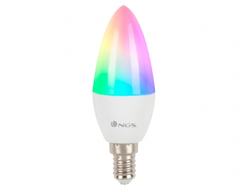 Bombilla Ngs smart wifi led bulb gleam 514c halogena colores 5w 500 GLEAM514C, imagen 2 mini