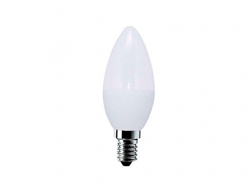 Bombilla Sunmatic led mini globo frost smd e14 6w 4200k 470 lumenes SULG614CW, imagen 2 mini